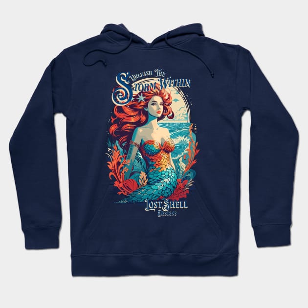 Mermaid Storm Hoodie by LostShell